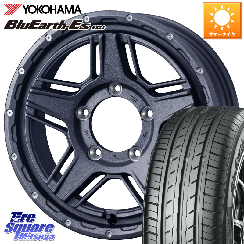 WEDS 40544 マッドヴァンス MUD VANCE 07 15インチ 15 X 6.0J +0 5穴 139.7 YOKOHAMA R6301 BluEarth-Es ES32 ヨコハマ 215/70R15 ジムニ－シエラ・ノマド(カスタム)