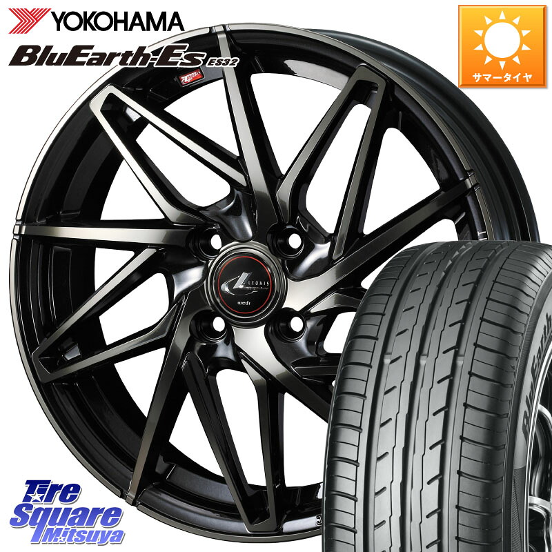 WEDS 40563 レオニス LEONIS IT PBMCTI 15インチ 15 X 5.5J +50 4穴 100 YOKOHAMA R2439 BluEarth-Es ES32 ヨコハマ 195/55R15 77,220円