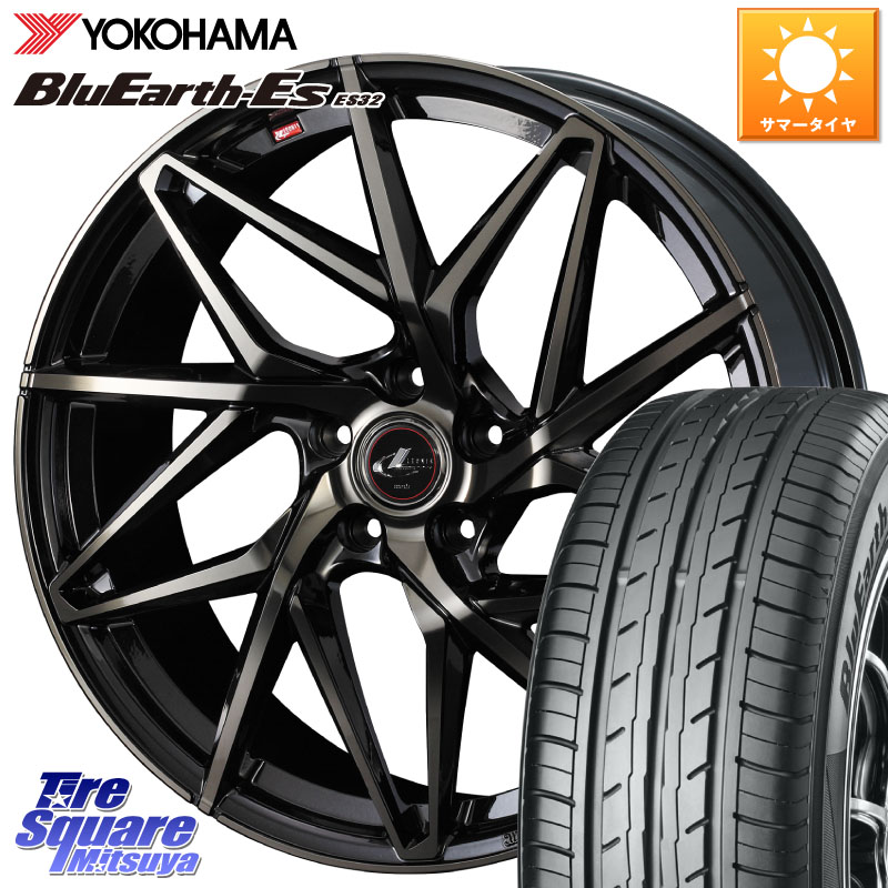 WEDS 40565 レオニス LEONIS IT PBMCTI 15インチ 15 X 6.0J +43 5穴 114.3 YOKOHAMA R6280 BluEarth-Es ES32 ヨコハマ 185/60R15