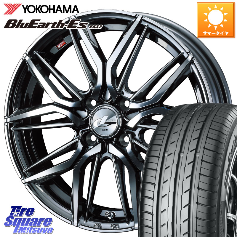 YOKOHAMA R6260 BluEarth-Es ES32 ヨコハマ 165/50R15WEDS 40774 レオニス LEONIS LM BMCMC 15インチ 15X4.5J 45 4穴 100 タウンボックス クリッパーリオ 日産 コペン アトレーワゴン｜タイヤスクエアミツヤ