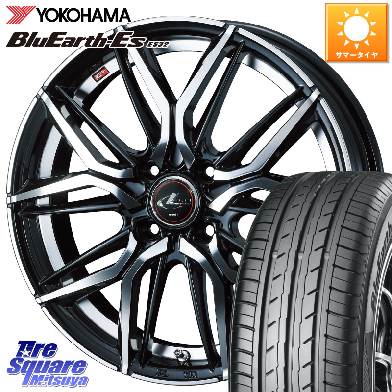 WEDS 【欠品次回05月上旬】 40788 レオニス LEONIS LM 16インチ 16 X 6.0J +42 4穴 100 YOKOHAMA R2460 BluEarth-Es ES32 ヨコハマ 205/65R16