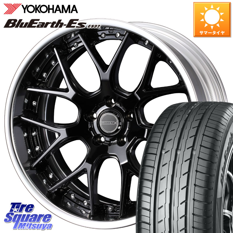 YOKOHAMA R6307 BluEarth-Es ES32 ヨコハマ 245/40R19WEDS MAVERICK 1307M BK S-LoDisk 19インチ 2ピース 19X8.0J 38 5穴 114.3 30系アルファード/ヴェルファイア 20系アルファード アルファードハイブリッド ヴェルファイアハイブリッド ヴェルファイア アルファード|タイヤスクエアミツヤ