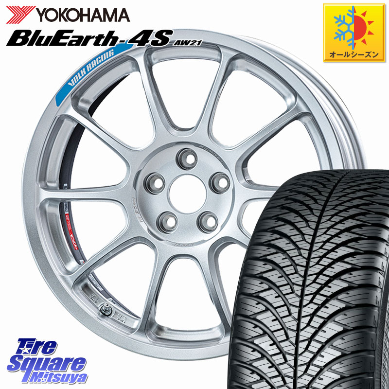 YOKOHAMA R4453 BluEarth-4S AW21 オールシーズンタイヤ ヨコハマ 215/50R17 RAYS 【欠品次回要問合せ】 ZE40 Club Racer GR86/BRZ Cup専用 VOLK RACING 鍛造 ホイール 17インチ 17 X 7.5J +44 5穴 100 194,170円