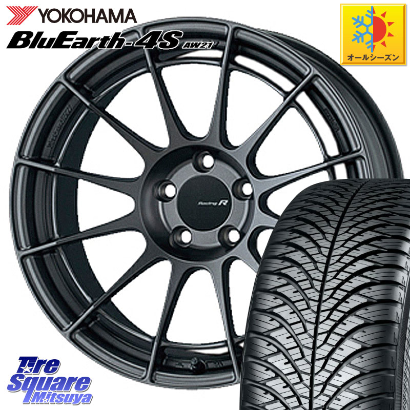 YOKOHAMA R4449 BluEarth-4S AW21 オールシーズンタイヤ ヨコハマ 225/60R17ENKEI エンケイ Racing Revolution NT03RR GM ホイール 17X7.0J 48 5穴 114.3 ZR-V SL系フォレスター レイバック SK系フォレスター RAV4 20系｜タイヤスクエアミツヤ 128,520円