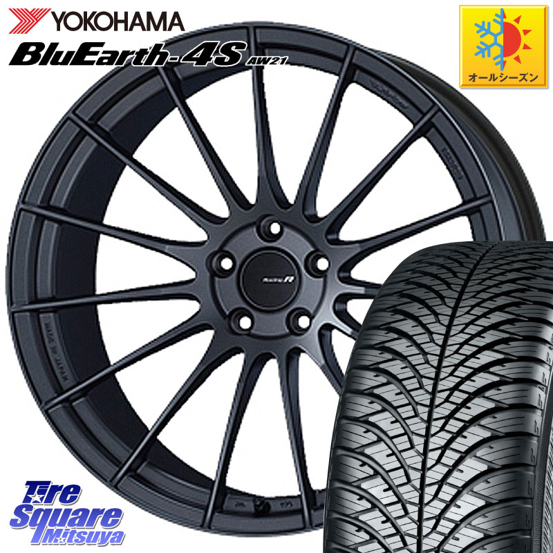 YOKOHAMA R8518 BluEarth-4S AW21 オールシーズンタイヤ ヨコハマ 235/50R20ENKEI エンケイ Racing Revolution RS05RR ホイール 20X8.5J(M14B) 45 5穴 114.3 クラウンスポーツ クラウンエステート ソルテラ bZ4X|タイヤスクエアミツヤ
