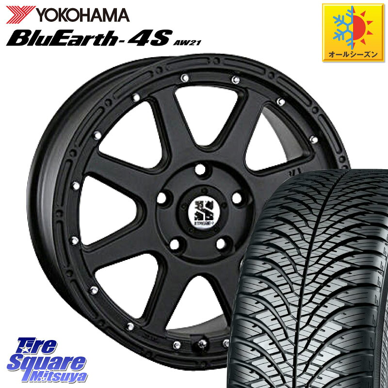 YOKOHAMA R4447 BluEarth-4S AW21 オールシーズンタイヤ ヨコハマ 235/50R18 MLJ XTREME-J エクストリームJ ホイール 18インチ 18 X 8.0J +40 5穴 114.3 30系アルファード 30系ヴェルファイア 20系アルファード