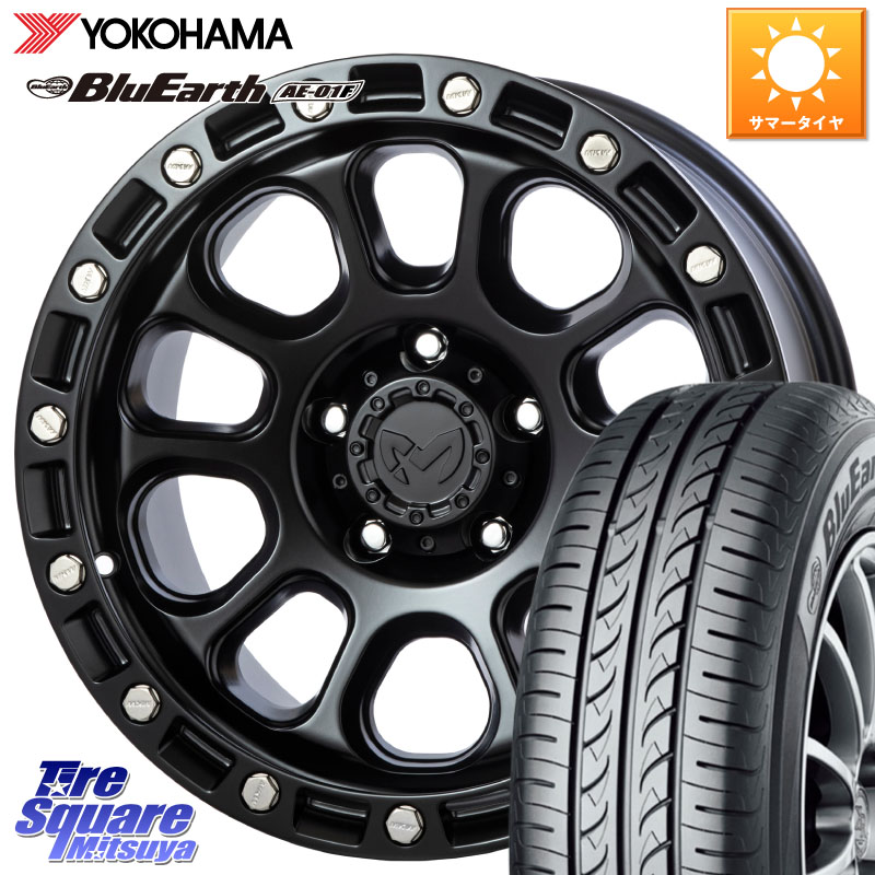YOKOHAMA F8332 BluEarth AE01F ヨコハマ 215/60R16MKW M204 ブラックキャット 16インチ 16X7.0J 35 5穴 114.3 マークXジオ クラウンロイヤル クラウンハイブリッド クラウンハイブリッド 220・H20系 クラウン 220系|タイヤスクエアミツヤ