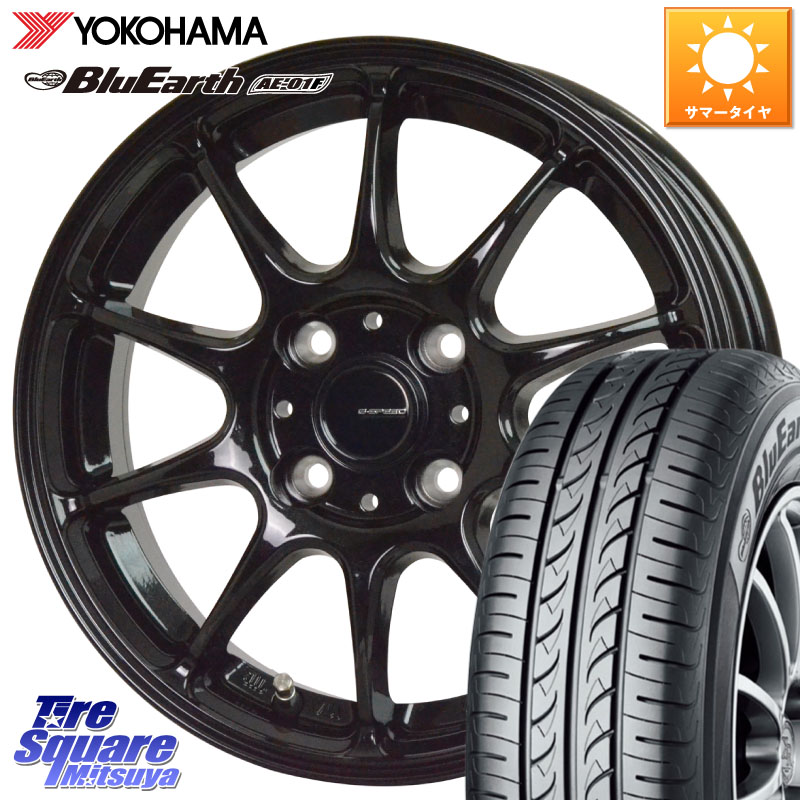 HotStuff G.SPEED G-07 ホイール 14インチ ジースピード 14 X 4.5J +45 4穴 100 YOKOHAMA F8325 BluEarth AE01F ヨコハマ 175/70R14 Mx27/37/47Sソリオ・デリカD2 41,269円