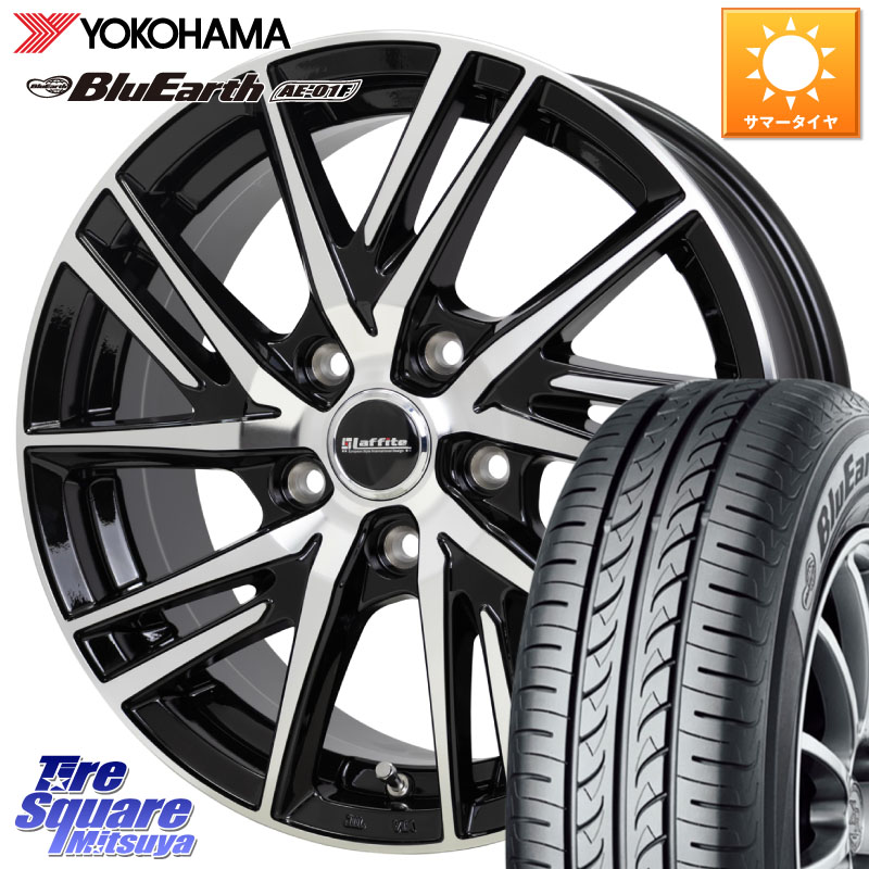 YOKOHAMA F8320 BluEarth AE01F ヨコハマ 195/65R15HotStuff ラフィット LW06-2 LW-06-2 ホイール 15インチ 15X6.0J 53 5穴 114.3 ヴォクシー VOXY ノア NOAH ステップワゴン アクセラ MAZDA｜タイヤスクエアミツヤ