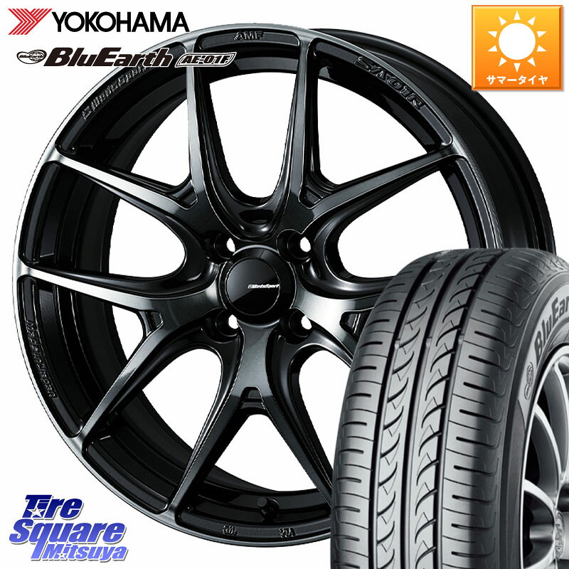 WEDS WedsSport SA-01R ホイール 16インチ ウェッズ スポーツ 16 X 6.5J +42 4穴 100 YOKOHAMA F8334 BluEarth AE01F ヨコハマ 195/60R16 E13オーラ