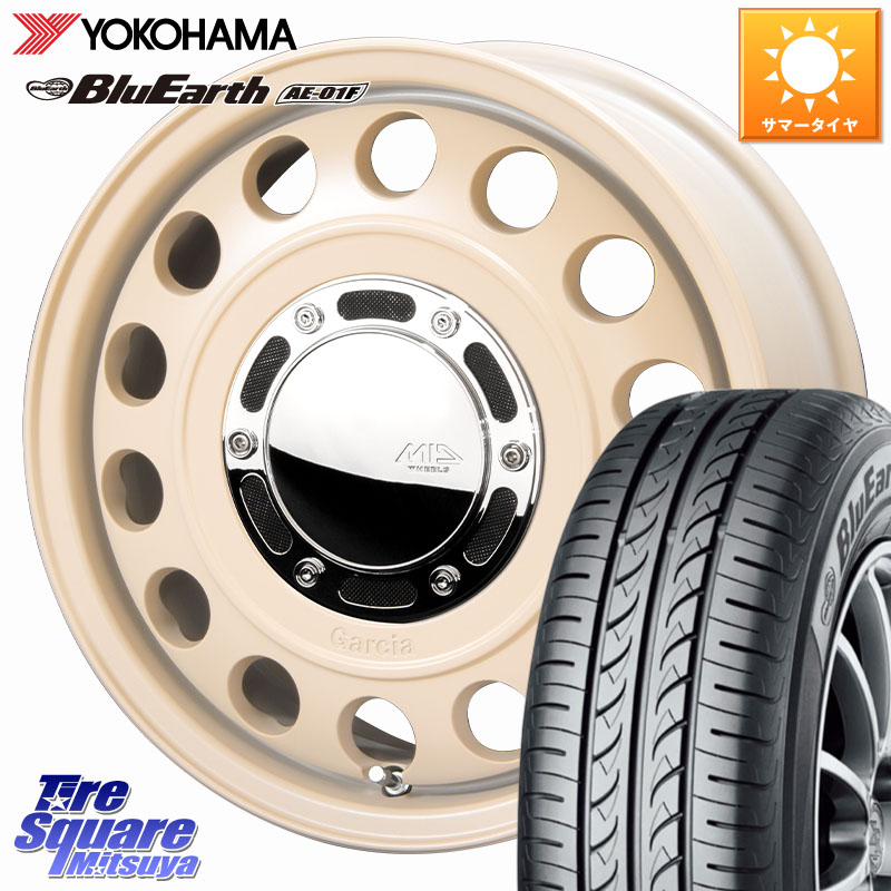 MANARAY MID GARCIA CISCO Type2 サンドベージュ 在庫● 16インチ ガルシア シスコ 取付けKIT別売り★ 16 X 6.5J(CITROEN BERLINGO YH01) +40 5穴 108 YOKOHAMA F8329 BluEarth AE01F ヨコハマ 205/60R16 シトロエン ベルランゴ K9CYH01系 フィアット ドブロ Doblo