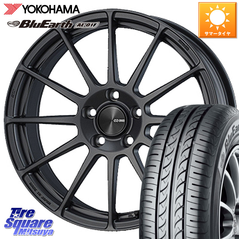 ENKEI エンケイ PerformanceLine PF03 (MD) ホイール 15 X 6.0J +38 4穴 100 YOKOHAMA F8326 BluEarth AE01F ヨコハマ 175/65R15 アクア 130系ヴィッツ