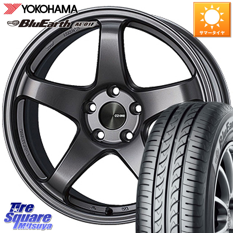 YOKOHAMA F8330 BluEarth AE01F ヨコハマ 205/55R16ENKEI エンケイ PerformanceLine PF05 DS 16インチ 16X6.5J 38 5穴 100 カローラスポーツ｜タイヤスクエアミツヤ 95,238円