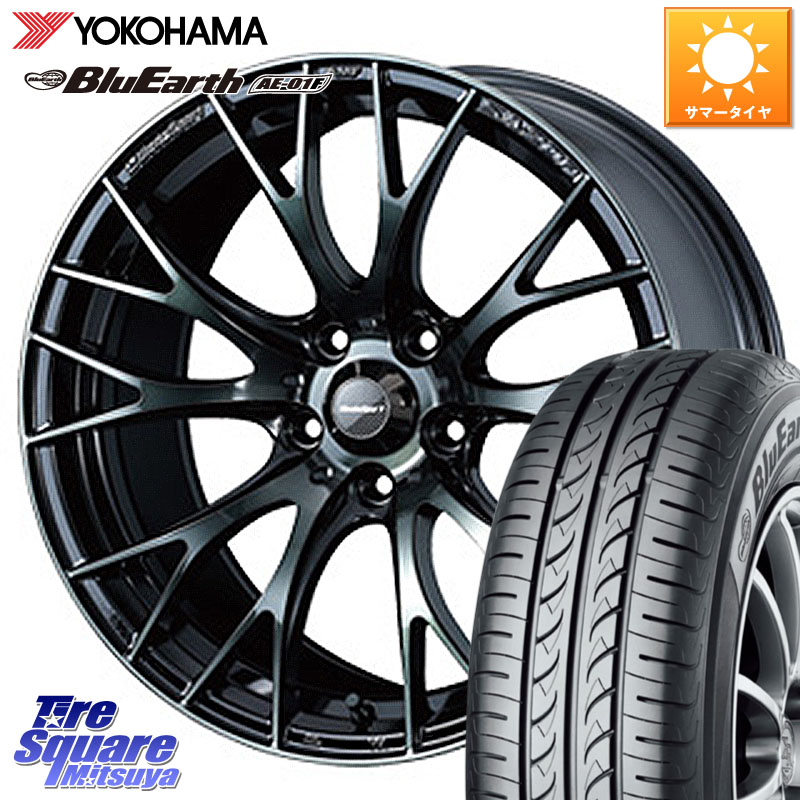 YOKOHAMA F8332 BluEarth AE01F ヨコハマ 215/60R16WEDS WedsSport SA-20R SA20R ウェッズ スポーツ ホイール 16インチ 16X7.0J 52 5穴 114.3 WR-V CX-3 RC系オデッセイ前期 ティアナ 日産 オデッセイ ヴェゼル VEZEL｜タイヤスクエアミツヤ