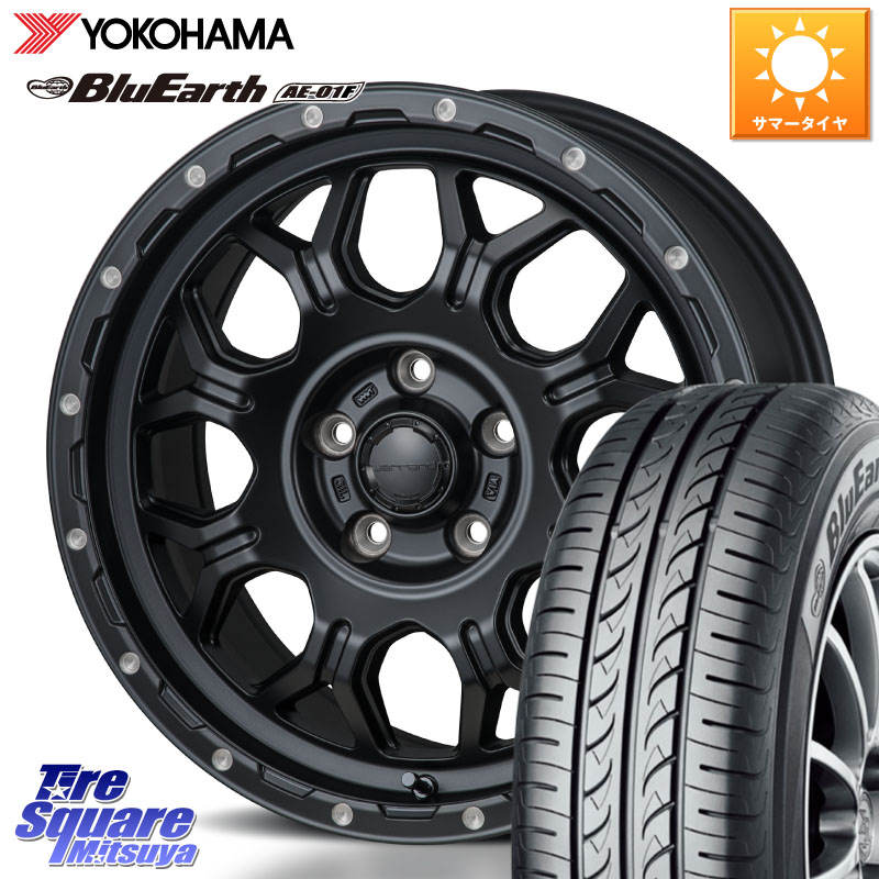 YOKOHAMA F8332 BluEarth AE01F ヨコハマ 215/60R16MONZA HI-BLOCK JERRARD モンツァ ハイブロック ジェラード ホイール 16インチ 16X7.0J 35 5穴 114.3 マークXジオ クラウンロイヤル クラウンハイブリッド クラウンハイブリッド 220・H20系 クラウン 220系|タイヤスクエアミツヤ