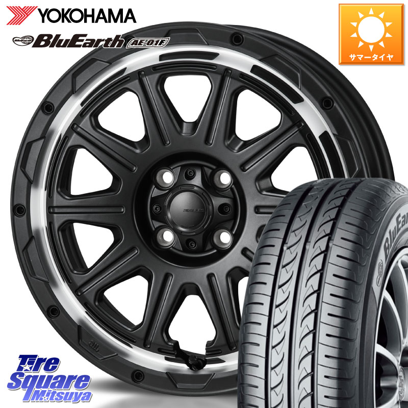 MONZA HI-BLOCK REGULES 16インチ 16 X 6.0J +40 4穴 100 YOKOHAMA F8335 BluEarth AE01F ヨコハマ 195/55R16