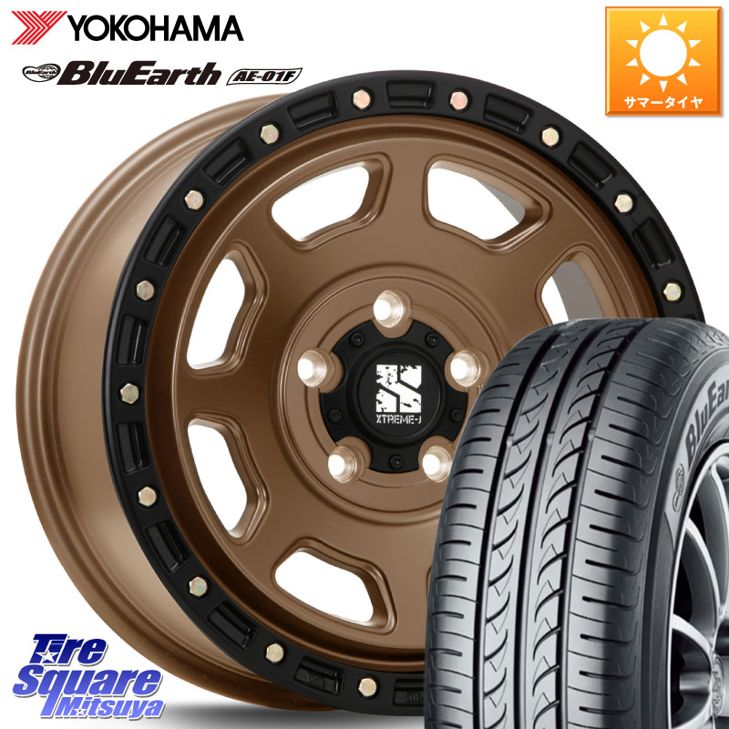 YOKOHAMA F8329 BluEarth AE01F ヨコハマ 205/60R16MLJ XJ07 XTREME-J 5H MB エクストリームJ 16インチ 16X7.0J 35 5穴 114.3 SAI インサイト|タイヤスクエアミツヤ