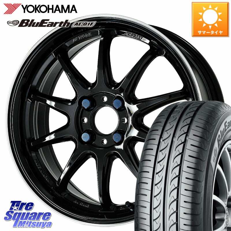 WORK ワーク EMOTION エモーション ZR10 16インチ 16 X 6.5J +38 4穴 100 YOKOHAMA F8334 BluEarth AE01F ヨコハマ 195/60R16 E13オーラ
