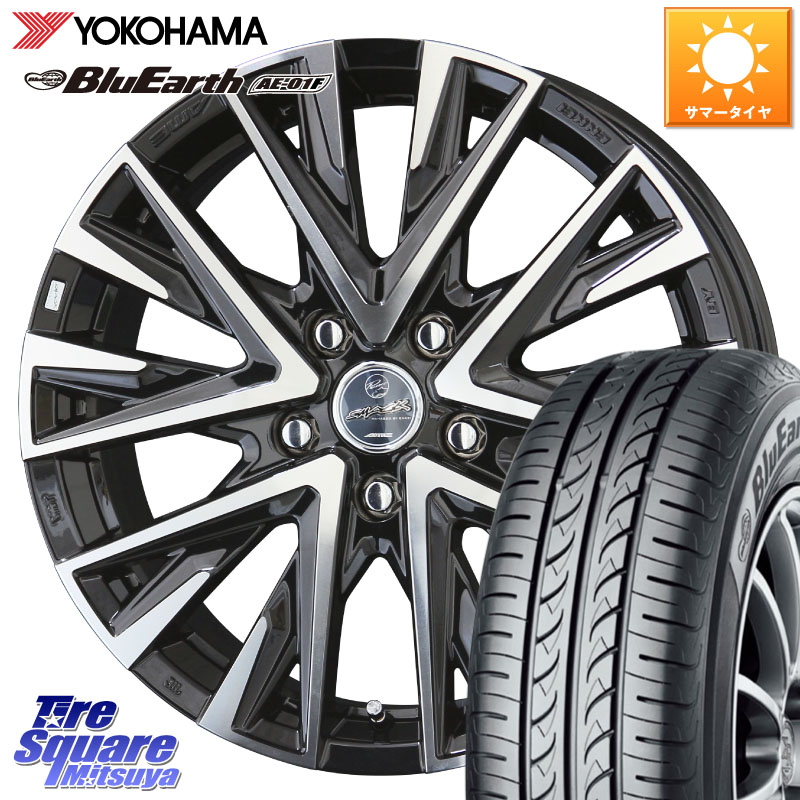 KYOHO スマック レジーナ SMACK LEGINA ホイール 16 X 6.5J +45 5穴 114.3 YOKOHAMA F8334 BluEarth AE01F ヨコハマ 195/60R16 C27セレナ
