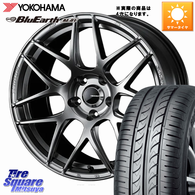 YOKOHAMA F5688 BluEarth AE01 ヨコハマ 175/60R16WEDS WedsSport SA-27R SA27R ウェッズ スポーツ ホイール 16インチ 16X5.0J 45 4穴 100 タフト|タイヤスクエアミツヤ