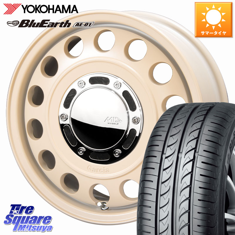YOKOHAMA F7390 BluEarth AE01 ヨコハマ 165/60R15MANARAY MID GARCIA CISCO Type2 サンドベージュ 在庫● 15インチ ガルシア シスコ 15X5.5J 40 4穴 100 M900系タンク/ルーミー ミラージュ ダイハツ トールM900S・M910S ジャスティ(M900/910F) ルーミー|タイヤスクエアミツヤ