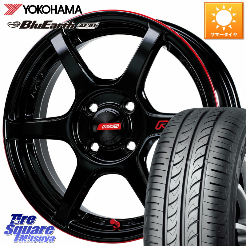 YOKOHAMA F5688 BluEarth AE01 ヨコハマ 175/60R16RAYS 【欠品次回7~8月】 GRAM LIGHTS 57C6 TIME ATTACK EDITION ホイール 16インチ 16X5.5J 45 4穴 100 クロスビー ラクティス タフト イグニス|タイヤスクエアミツヤ