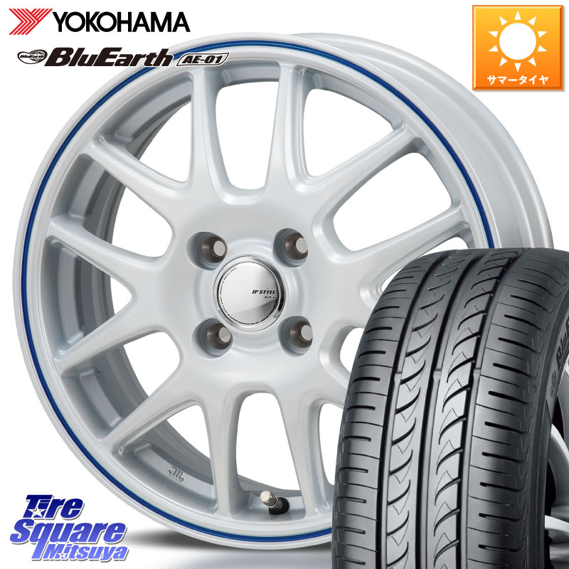 MONZA JP STYLE Jefa ジェファ 13インチ 13 X 4.0J +42 4穴 100 YOKOHAMA F4408 BluEarth AE01 ヨコハマ 145/80R13 タント スペーシア