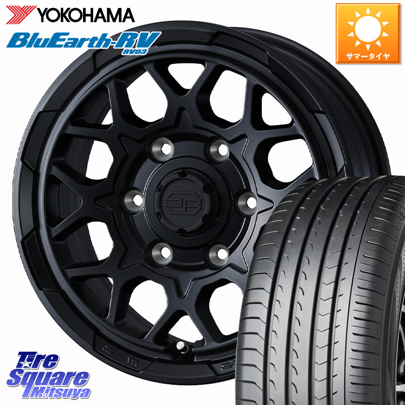 YOKOHAMA ブルーアース ミニバン RV03 RV-03 ヨコハマ 185/65R15MONZA HI-BLOCK TARMOR ホイール 15インチ 15X5.5J 38 4穴 100 アクアクロスオーバー FITクロスター ノート NOTE 日産 アクア イスト ist カローラフィールダー|タイヤスクエアミツヤ