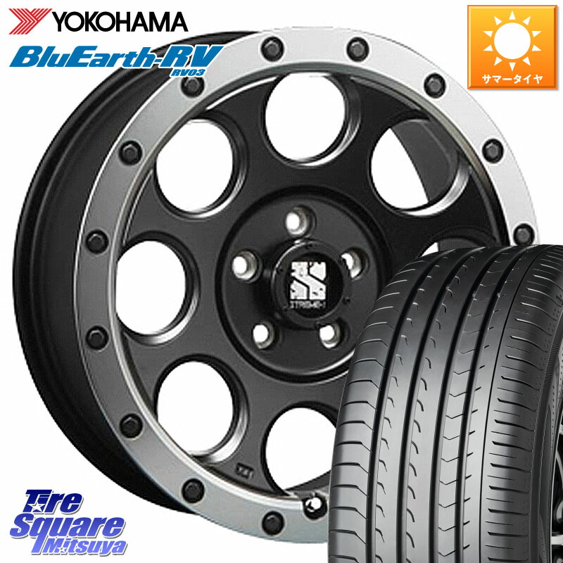 MLJ XJ03 エクストリームJ XTREME-J ホイール 18インチ 18 X 8.0J(US) +40 5穴 114.3 YOKOHAMA ブルーアース ミニバン RV03 RV-03 ヨコハマ 235/50R18 105,488円