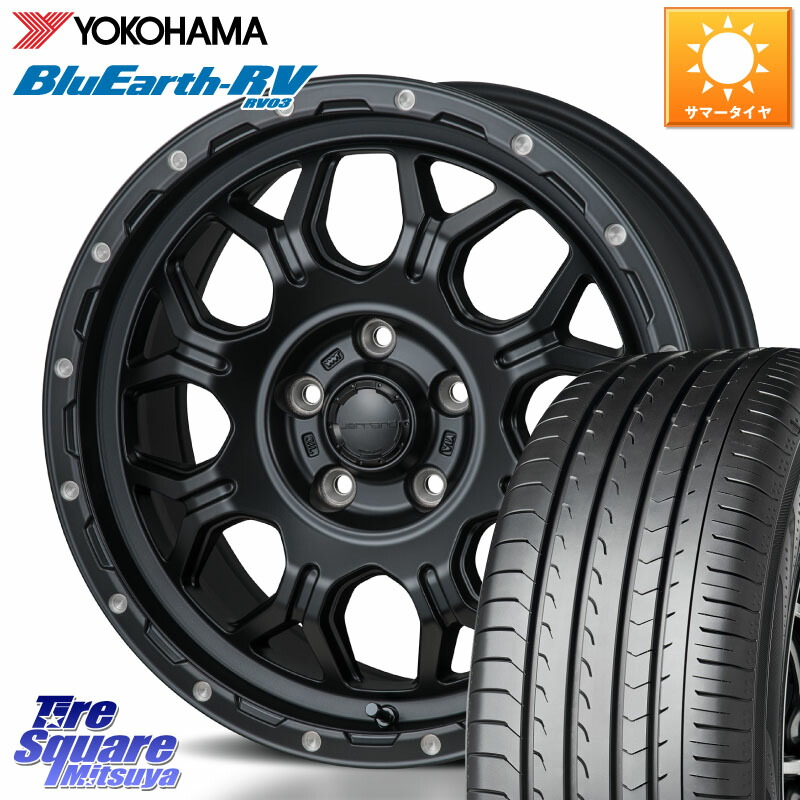MONZA HI-BLOCK JERRARD ホイール 4本 17インチ 17 X 7.5J +41 5穴 114.3 YOKOHAMA ブルーアース ミニバン RV03 RV-03 ヨコハマ 225/55R17