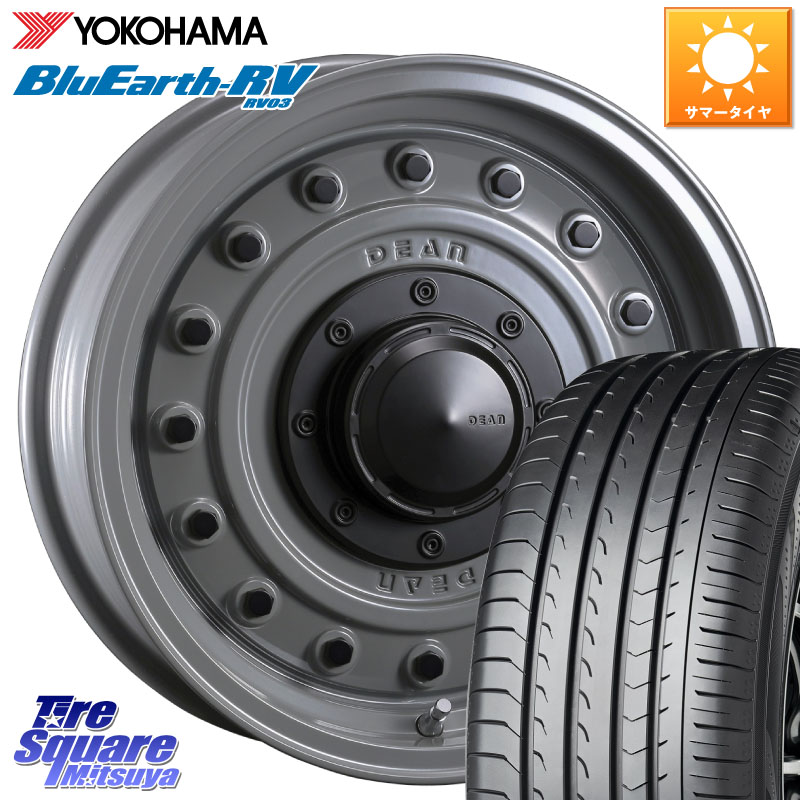 YOKOHAMA ブルーアース ミニバン RV03 RV-03 ヨコハマ 215/65R16CRIMSON ディーン コロラド 16インチ 16X6.5J 23 6穴 139.7｜タイヤスクエアミツヤ