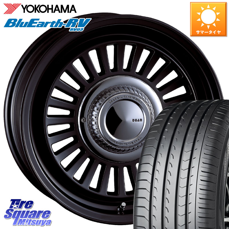 YOKOHAMA ブルーアース ミニバン RV03 RV-03 ヨコハマ 215/65R16CRIMSON DEAN California カリフォルニア 16X7.0J 25 6穴 139.7|タイヤスクエアミツヤ