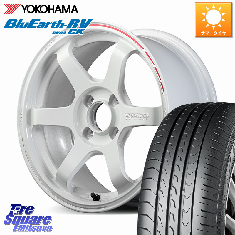 RAYS 【欠品次回10~11月】 TE37 SONIC TIME ATTACK EDITION 軽自動車専用 鍛造 ホイール 15インチ 15 X 5.0J +44 4穴 100 YOKOHAMA R8246 ブルーアースRV RV03CK コンパクトカー RV-03CK ヨコハマ 165/65R15 Mx27/37/47Sソリオ・デリカD2 MAx6S系ソリオ