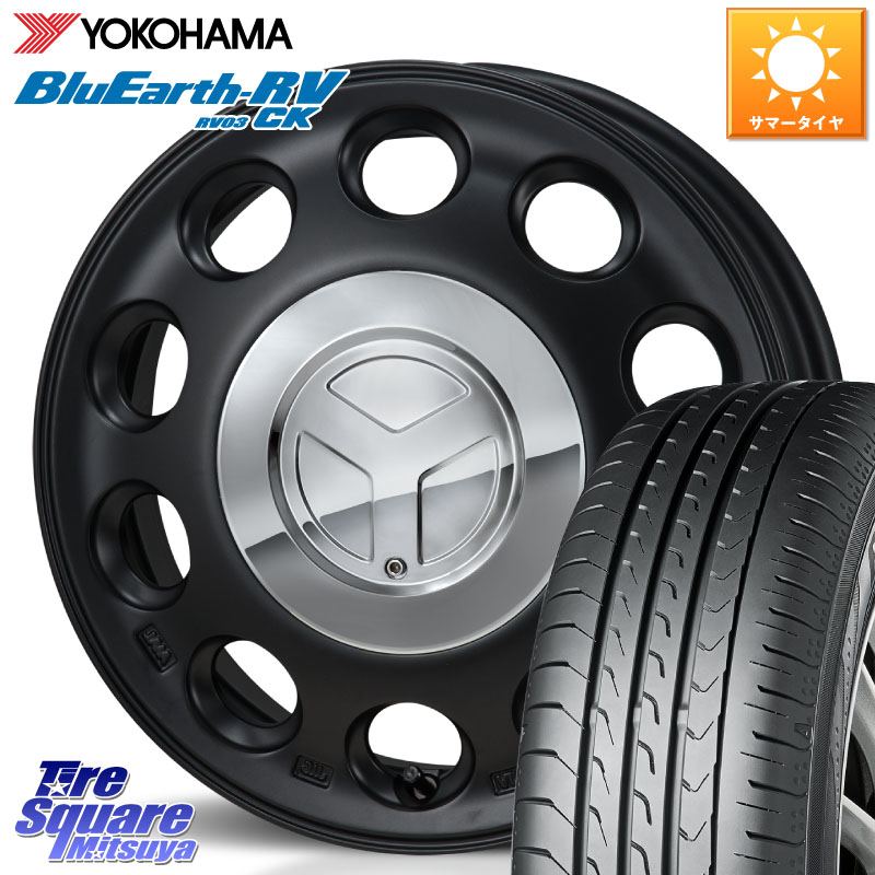 YOKOHAMA ブルーアース コンパクト RV03CK RV-03CK ヨコハマ 165/70R14MONZA PIEDINO ピエディーノ 14インチ 14X4.5J 45 4穴 100 Mx27/37/47Sソリオ・MB37SデリカD2 ハスラー MAx6S系ソリオ デリカD:2 D2 Kei ラピュタ ハスラー リフトアップ等カスタム フレアクロス｜タイヤスクエアミツヤ 58,344円