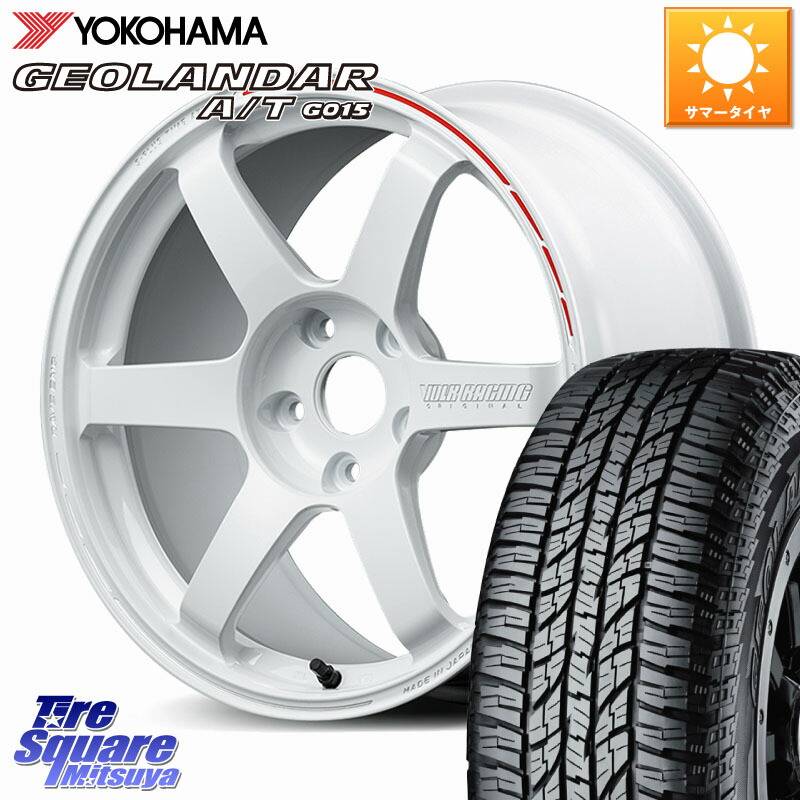 RAYS 【欠品次回10~11月】 TE37 SAGA S-plus TIME ATTACK EDITION VOLK RACING 鍛造 ホイール 18インチ 18 X 8.0J +46 5穴 114.3 YOKOHAMA R6994 GEOLANDAR AT G015 A/T ブラックレター ヨコハマ 225/50R18 50系エスティマ MAZDA6