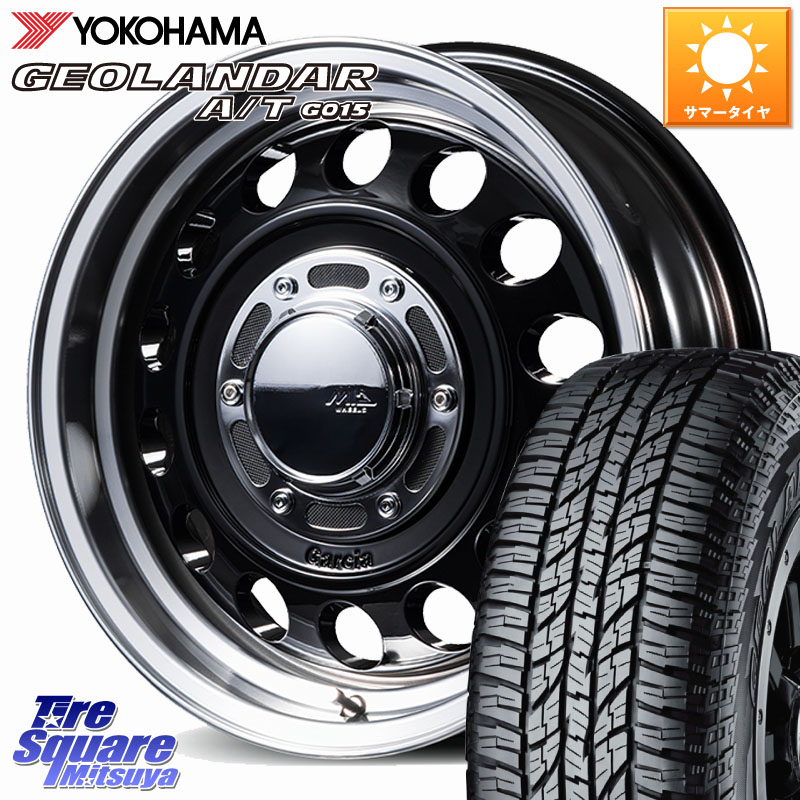 MANARAY 【欠品次回6月下旬予定】MID GARCIA CISCO Type2 ※インセット-5 ホイール 16インチ 16 X 6.0J +0 5穴 139.7 YOKOHAMA E4453 GEOLANDAR G015 AT A/T アウトラインホワイトレター ヨコハマ 225/75R16 ジムニー専用(要リフトアップ・オーバーフェンダー等) ジムニ