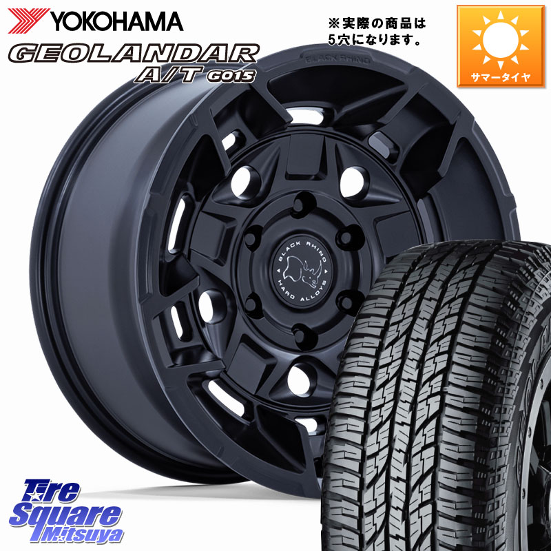 YOKOHAMA R1139 GEOLANDAR AT G015 A/T アウトラインホワイトレター ヨコハマ 285/70R17BLACK RHINO GUARD ガード ホイール 17インチ ブラックライノ◇参考画像 17X8.5J 35 5穴 127 クライスラー ジープ ラングラー JK系 クライスラー ジープ ラングラー JL系｜タイヤスクエアミツヤ 150,310円