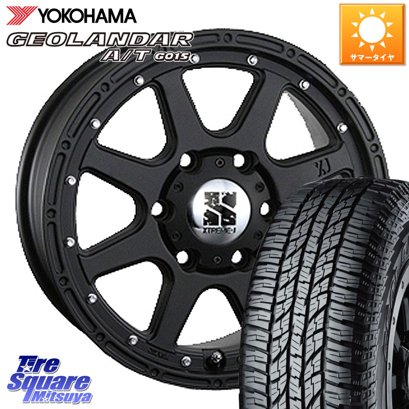 YOKOHAMA R1139 GEOLANDAR AT G015 A/T アウトラインホワイトレター ヨコハマ 285/70R17MLJ XTREME-J エクストリームJ ホイール 17インチ 17X7.5J 25 6穴 139.7 Tacoma|タイヤスクエアミツヤ