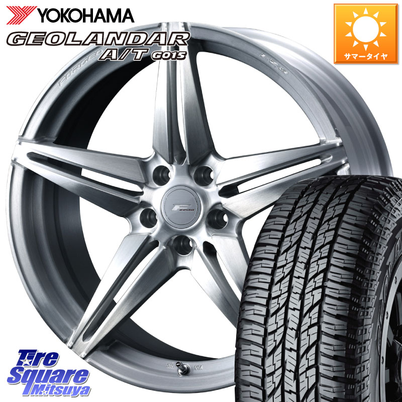 WEDS F ZERO FZ-3 FZ3 鍛造 FORGED ホイール18インチ エフゼロ 18 X 7.5J +48 5穴 114.3 YOKOHAMA R6994 GEOLANDAR AT G015 A/T ブラックレター ヨコハマ 225/50R18 C-HR 50系エスティマ RV系ヴェゼル RC系オデッセイ後期 MAZDA6 BN・BL系レガシィ
