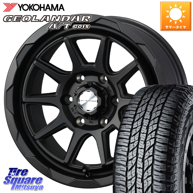 WEDS マッドヴァンス 06 MUD VANCE 06 ウエッズ 17インチ 17 X 8.0J +20 6穴 139.7 YOKOHAMA R1139 GEOLANDAR AT G015 A/T アウトラインホワイトレター ヨコハマ 285/70R17
