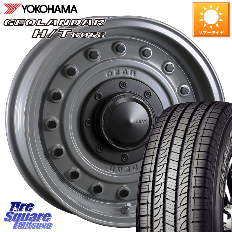 YOKOHAMA E4464 GEOLANDAR HT G056 H/Tホワイトレター ヨコハマ 195/80R15 107*105CRIMSON ディーン コロラド インセット-5 15インチ 15X6.0J(JB74) 0 5穴 139.7 ジムニ&minus;シエラ/ノマド(カスタム)｜タイヤスクエアミツヤ