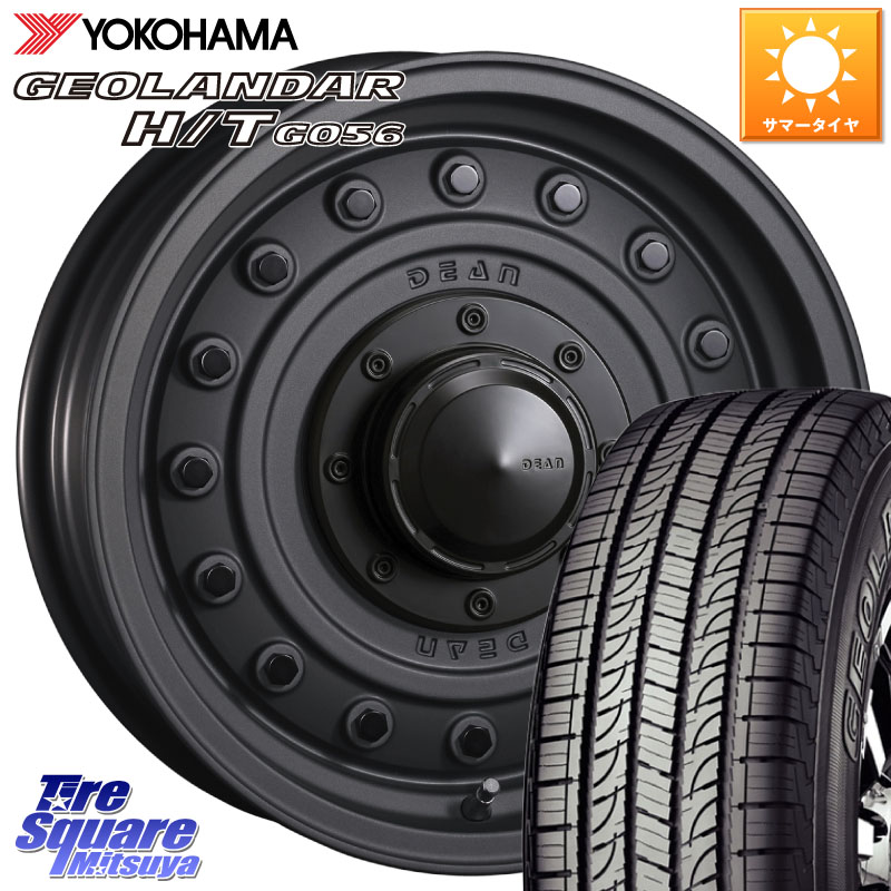 YOKOHAMA E4464 GEOLANDAR HT G056 H/Tホワイトレター ヨコハマ 195/80R15 107*105CRIMSON ディーン コロラド インセット-5 15インチ 15X6.0J(JB74) 0 5穴 139.7 ジムニ&minus;シエラ/ノマド(カスタム)｜タイヤスクエアミツヤ