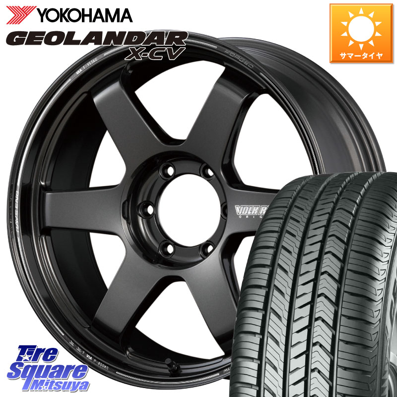 YOKOHAMA R4543 GEOLANDAR X-CV G057 ヨコハマ 265/50R20RAYS 【欠品次回3~4月】 ボルクレーシング TE37 ウルトラ ラージ PCD ホイール 20インチ 20X9.5J 0 6穴 139.7 トライトン ランドクルーザー プラド カスタムサイズ｜タイヤスクエアミツヤ