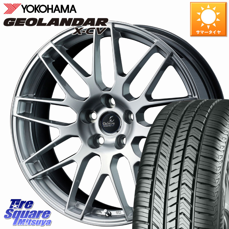 YOKOHAMA R4542 GEOLANDAR X-CV G057 ヨコハマ 265/45R20WEDS 39248 Delmore デルモア LC.S 平座仕様(レクサス車専用) 20X8.0J 30 5穴 114.3 RX レクサス|タイヤスクエアミツヤ