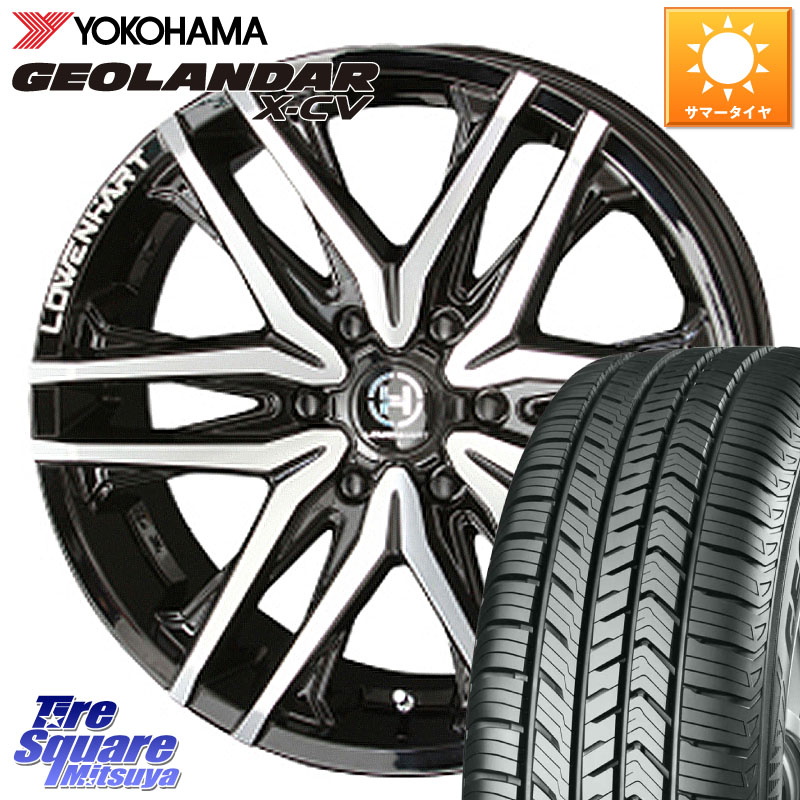 KYOHO レーベンハート GXL306 ホイール 20インチ 20 X 8.5J +10 6穴 139.7 YOKOHAMA R4543 GEOLANDAR X-CV G057 ヨコハマ 265/50R20