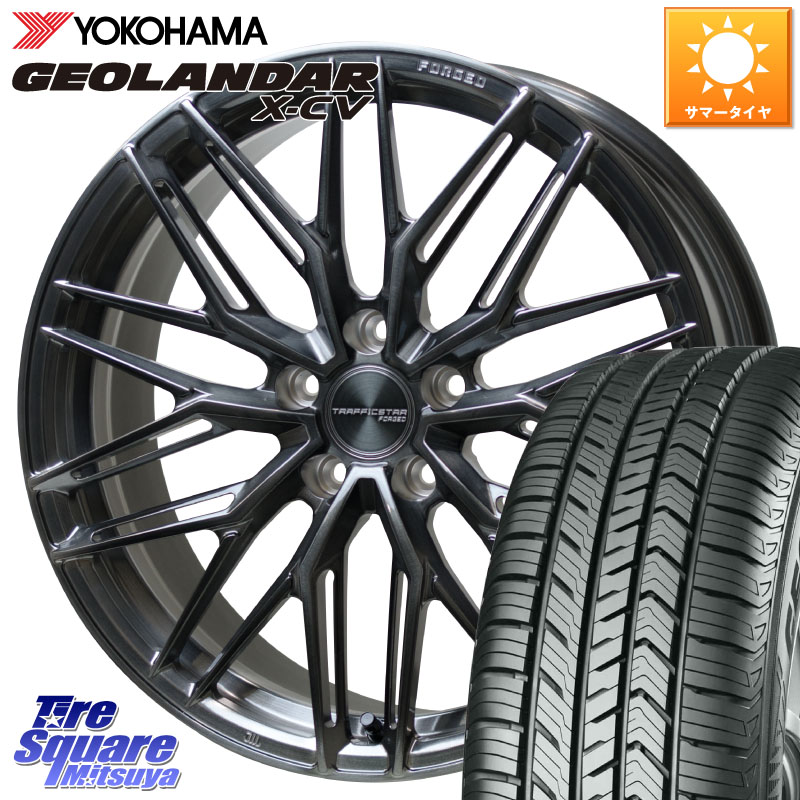 YOKOHAMA r8105 GEOLANDAR X-CV G057 ヨコハマ 235/50R20HotStuff TSF-03 BRSC トラフィックスターフォージド 20インチ 20X8.5J(M14B) 38 5穴 114.3 レクサスNX20系 クラウンスポーツ クラウンエステート|タイヤスクエアミツヤ