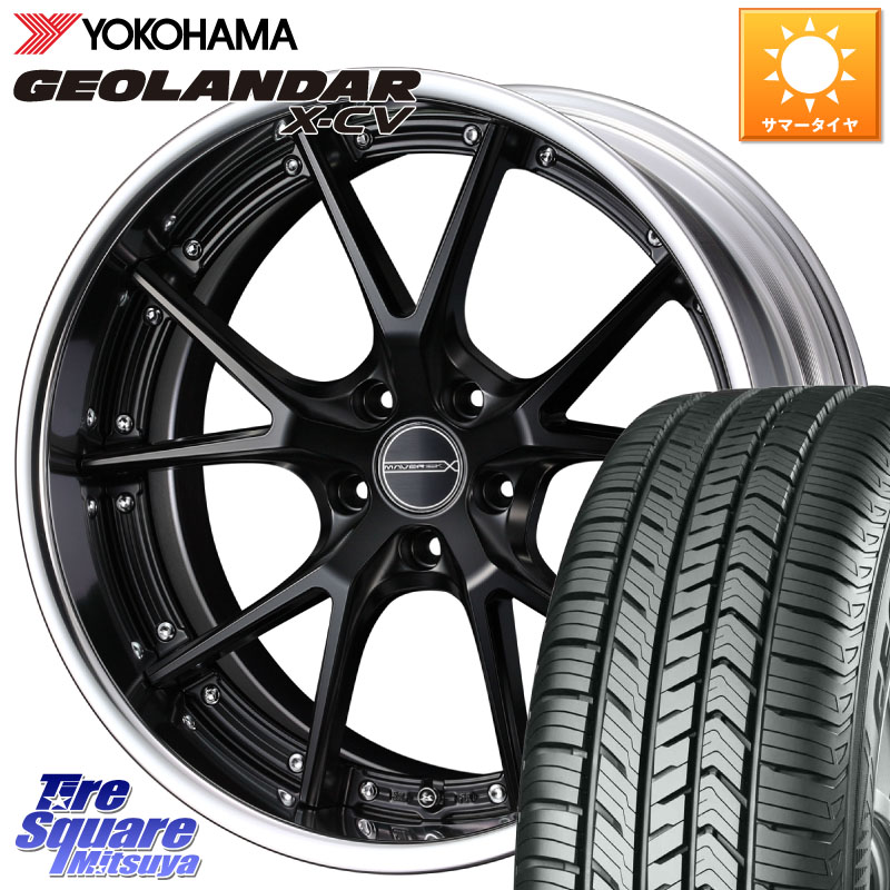 YOKOHAMA R4533 GEOLANDAR X-CV G057 ヨコハマ 235/45R19WEDS MAVERICK 905S S-LoDisk 19インチ 2ピース 19X7.5J 48 5穴 114.3 ZE2リーフ|タイヤスクエアミツヤ