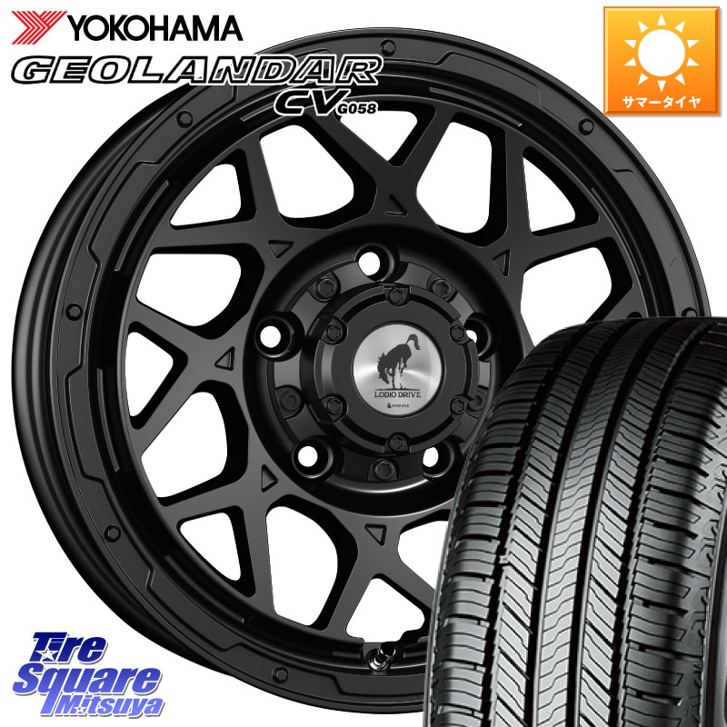 SUPER STAR LODIO DRIVE ロディオドライブ 8M MONO モノ 16 X 5.5J +20 5穴 139.7 YOKOHAMA R5711 GEOLANDAR CV G058 ヨコハマ 215/65R16 ジムニー専用(要オーバーフェンダー等)