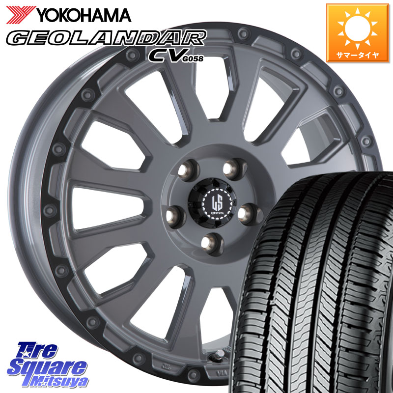 YOKOHAMA R9711 GEOLANDAR CV G058 ヨコハマ 235/60R18阿部商会 LA STRADA AVENTURA アヴェンチュラ 18インチ 18X8.0J 40 5穴 114.3 50系RAV4 60系RAV4 アリアARIYA T33エクストレイル アウトランダーPHEV トレイルシーカー RAV4 50系 ソルテラ RAV4 60系 bZ4X｜タイヤスクエアミツヤ