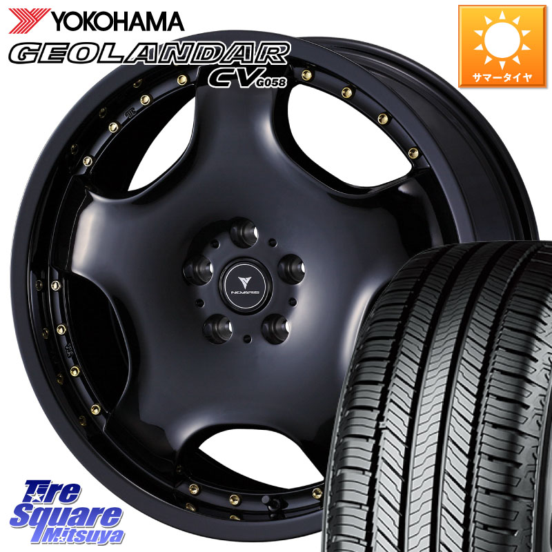 WEDS NOVARIS ASSETE D1 特価● ホイール 18インチ ノヴァリス アセット 18 X 7.0J +40 5穴 114.3 YOKOHAMA R5688 GEOLANDAR CV G058 ヨコハマ 225/50R18 10系カローラクロス